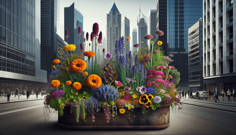 popular edible flowers to grow in an urban garden 6