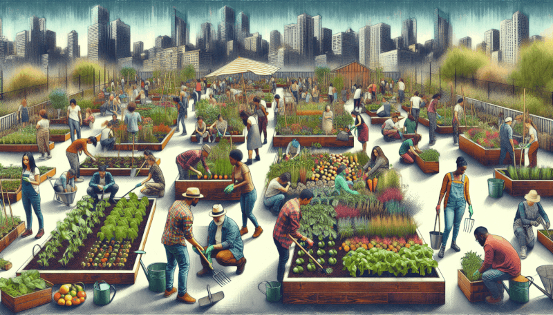 addressing food deserts through urban community gardening 1
