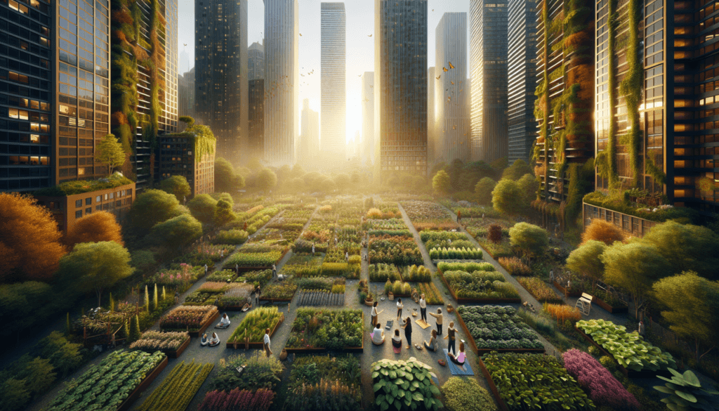 The Role Of Urban Gardens In Greening Cities